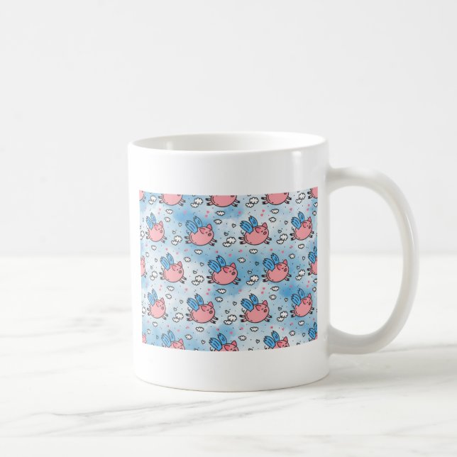 grisar kaffemugg (Höger)