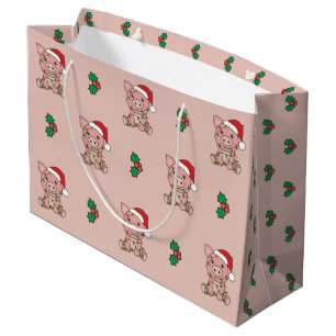 Grisar Large Gift Bag-gris-julvinter