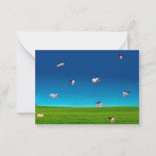 Grisar Notecard Anteckningskort