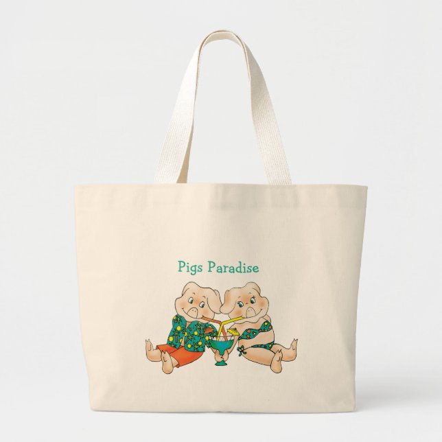 Grisar Paradise Jumbo Tygkasse (Framsidan)