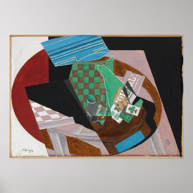 Grisar - schaktbord och uppspelningskort poster (Framsidan)