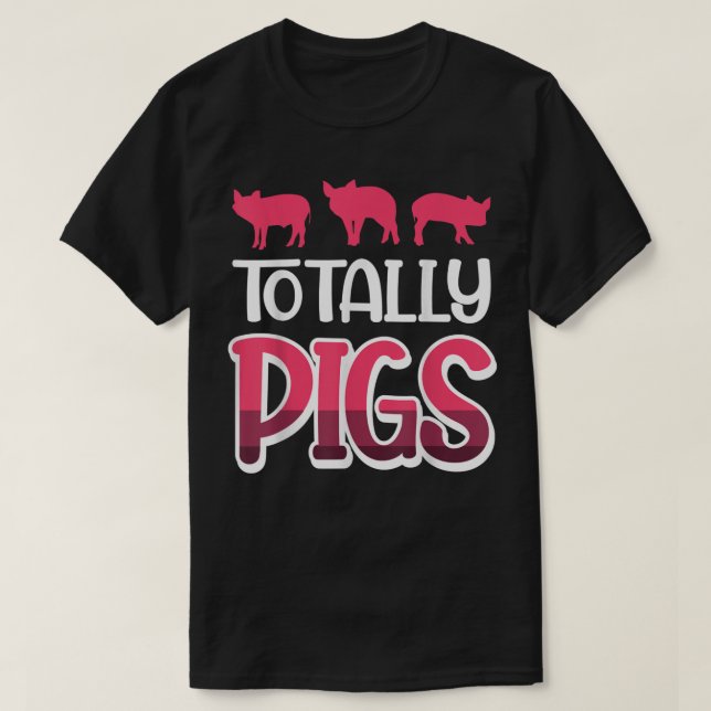Grisar totalt t shirt (Design framsida)
