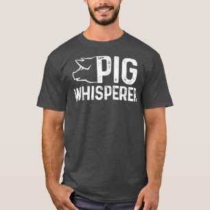Grisar Whisperer Farmer Vintage I Kärlek Grisar Fu T Shirt