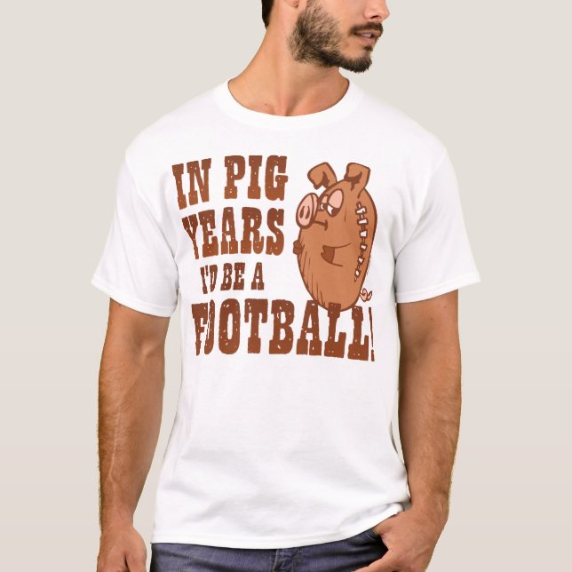 Grisårsfotboll T-shirt (Framsida)