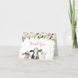 Grisdjur - Blommigt Flickor - stövel - tack för di