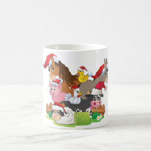 Grisdjur - jul kaffemugg
