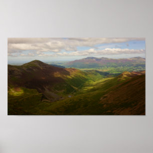 Grisedale Pike and Snjurdaw Poster