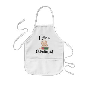 Grisen bakar jag muffinsTshirts och gåvor Barnförkläde