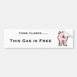 GRISEN den mer nära komen ......, denna Gas är f Bildekal