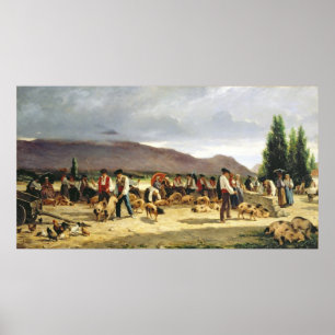 Grisen marknadsför, 1875 poster