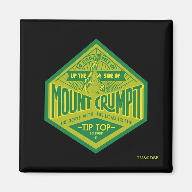 Grisen | Mount Crumpit Magnet (Framsidan)