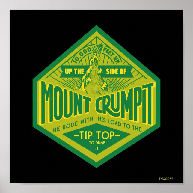 Grisen | Mount Crumpit Poster (Framsidan)