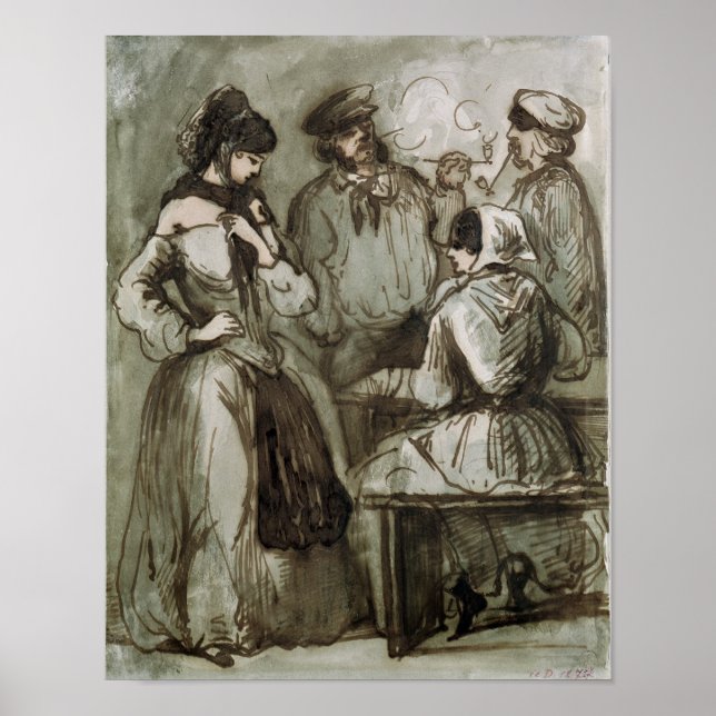 Grisettes and Workers Poster (Framsidan)