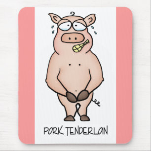 Grisfläskkarré Mousepad Musmatta