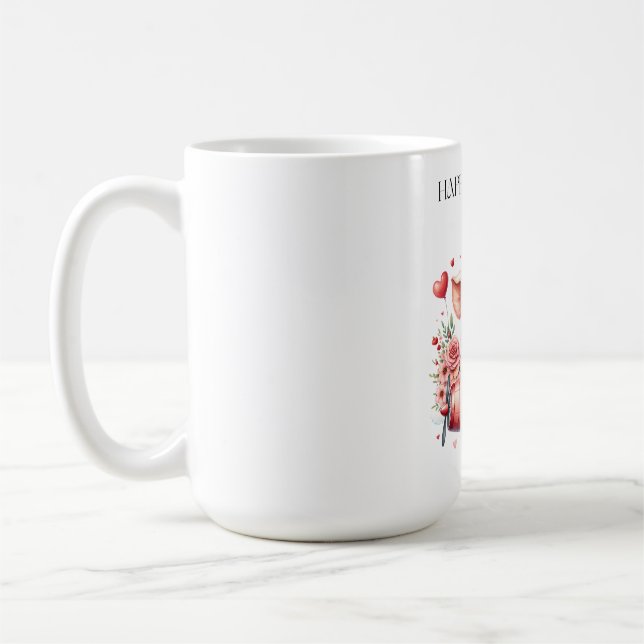Grisflygare födelsedag kaffemugg (Vänster)