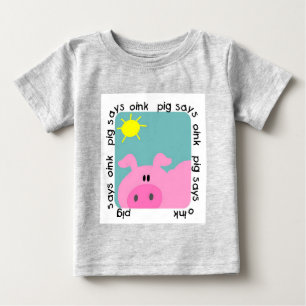 Grisnågot att sägaOink T-tröja och gåvor T-shirt