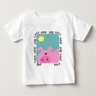 Grisnågot att sägaOink T-tröja och gåvor T-shirt