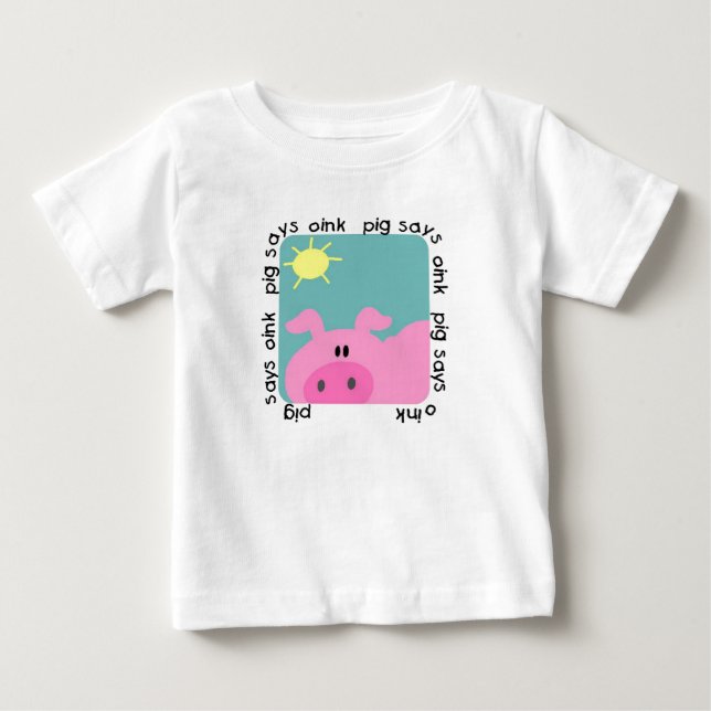Grisnågot att sägaOink Tshirts och gåvor (Framsida)