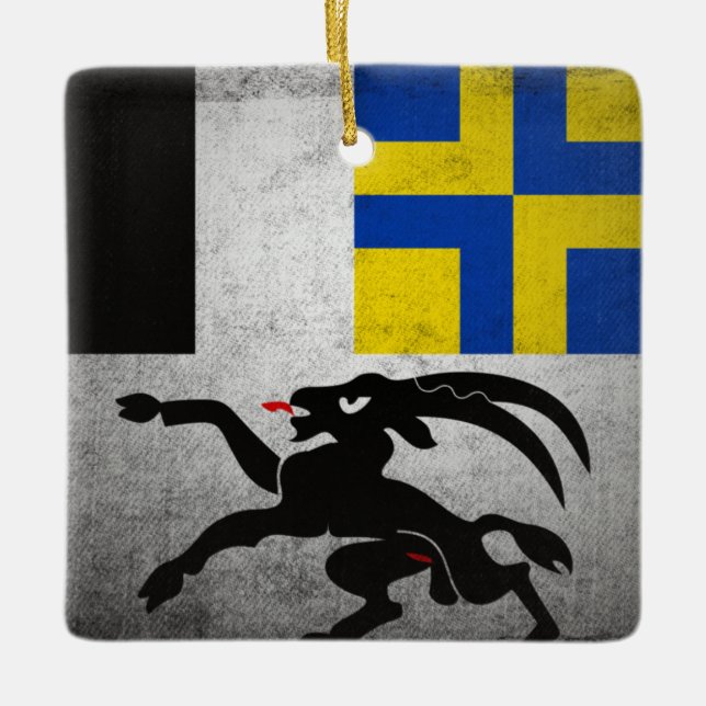Grisons Julgransprydnad Keramik (Framsida)