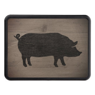 GrisSilhouette Skydd För Dragkrok