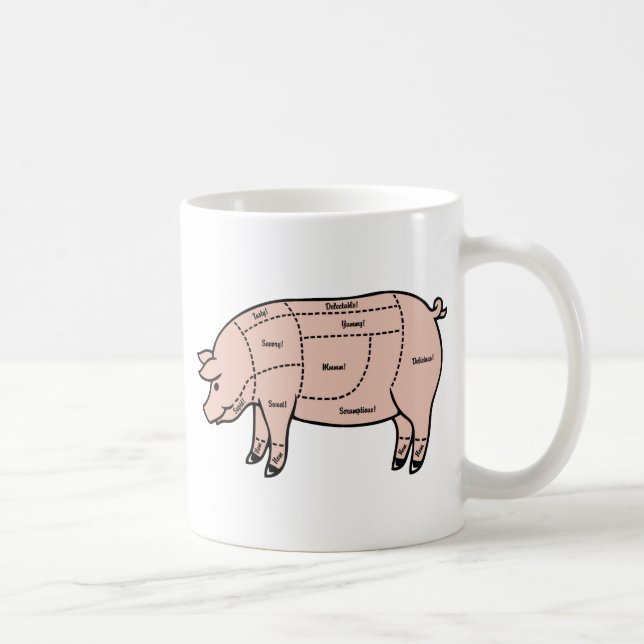 Grissnitt Kaffemugg (Höger)
