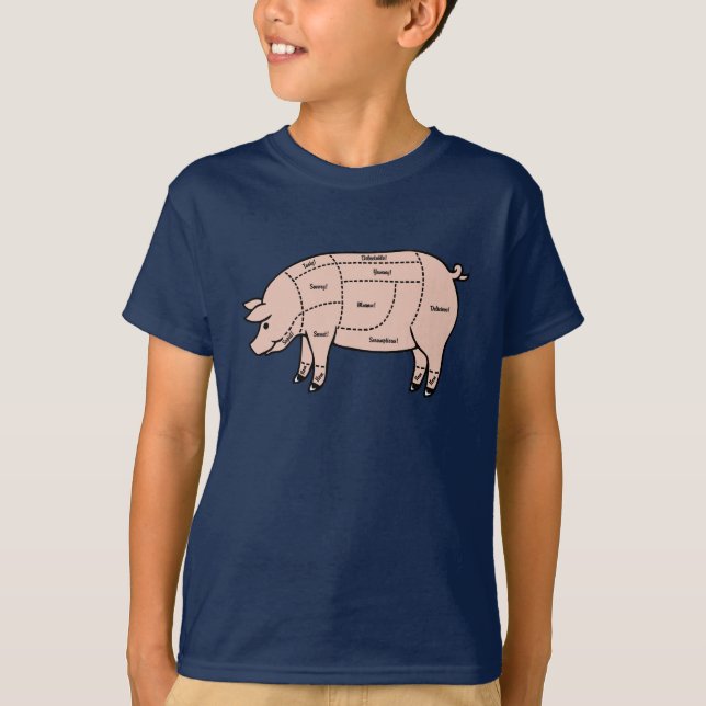 Grissnitt T-shirt (Framsida)