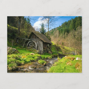 Grist Mill in the Black Forest Vykort