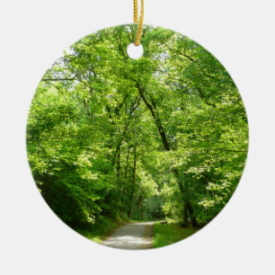 Grist Mill Trail I Julgransprydnad Keramik