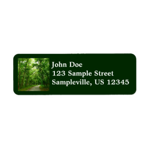 Grist Mill Trail II Returadress Etikett