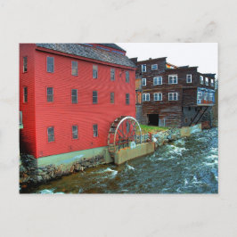 Gristmill, Littleton, NH: vykort