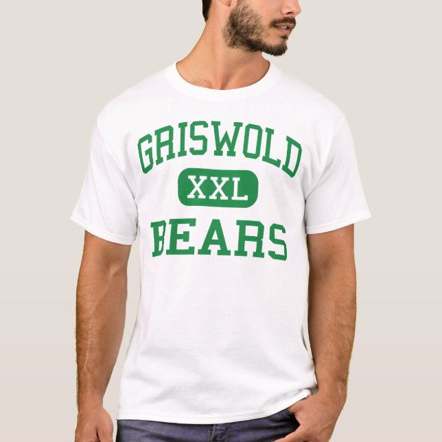 Griswold - björnar - högstadium - spiral Oregon Tee Shirt (Framsida)