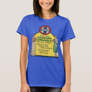Griswold Cast Iron Stekpanna T Shirt