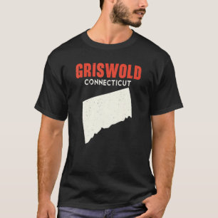 Griswold Connecticut USA State America Travel Conn T Shirt