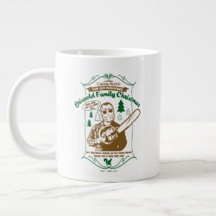 Griswold-familjens julkedjegrafik jumbo mugg