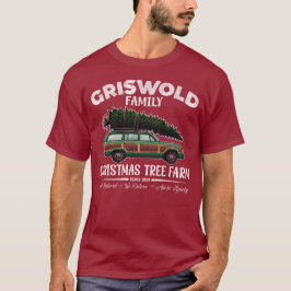 Griswold Family Julgran Farm T Shirt
