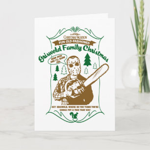 Griswold Family Julkedja Grafik Kort