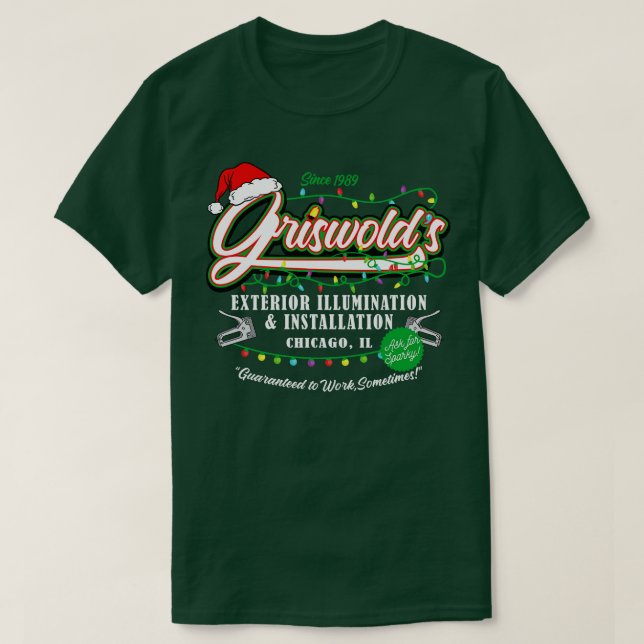 Griswold Illumination Jul Vacation 89 Dks T Shirt (Design framsida)