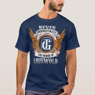 Griswold Namn Shirt underskattar aldrig effekten T Shirt