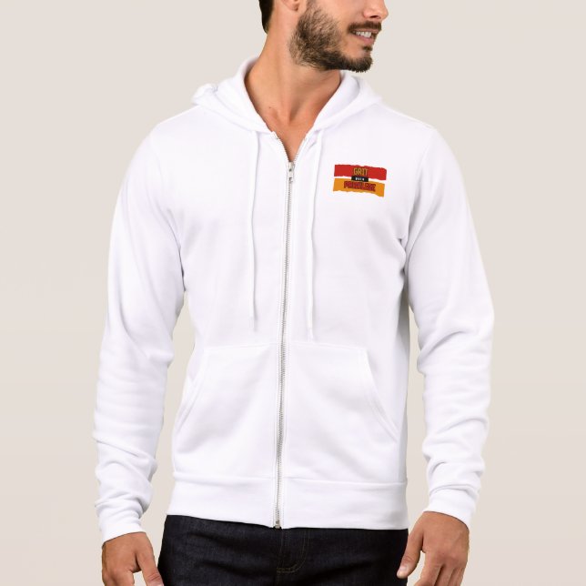 Grit over Privilege™ Byggt från markens Kom upp T Shirt (Framsida)