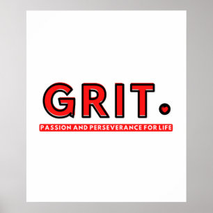 GRIT - passion och uthållighet för livet Poster