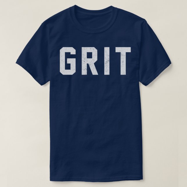 GRIT-vintagens utformning T Shirt (Design framsida)