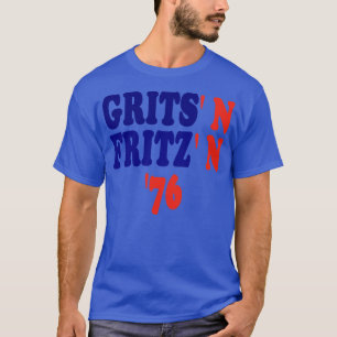 Grits N Fritz Jimmy ter och Walter Mondale Campaig T Shirt