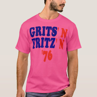 Grits N Fritz Jimmy ter och Walter Mondale Campaig T Shirt