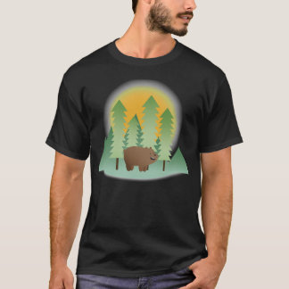 Grizz Gräs Träd - vi Bare Bears T Shirt