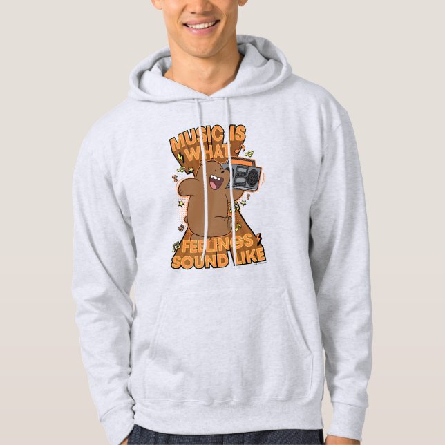 Grizz - Musik är det som känns Ljud som Hoodie (Framsida)