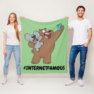 Grizz & Nom Nom - #InternetFamous Fleecefilt