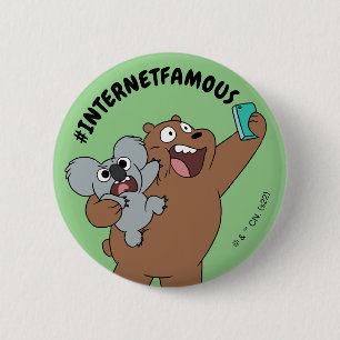 Grizz & Nom Nom - #InternetFamous Knapp