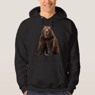 Grizzly American Black polar Alaska brunbjörn Hoodie