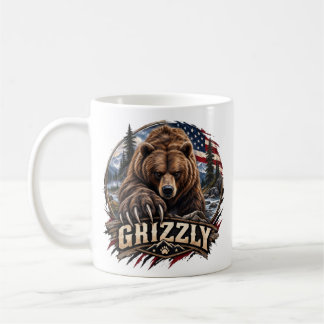Grizzly – Amerikansk vildmark Kaffemugg