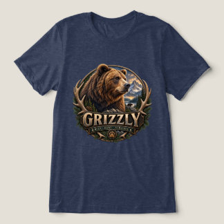 Grizzly – Amerikansk vildmark T Shirt